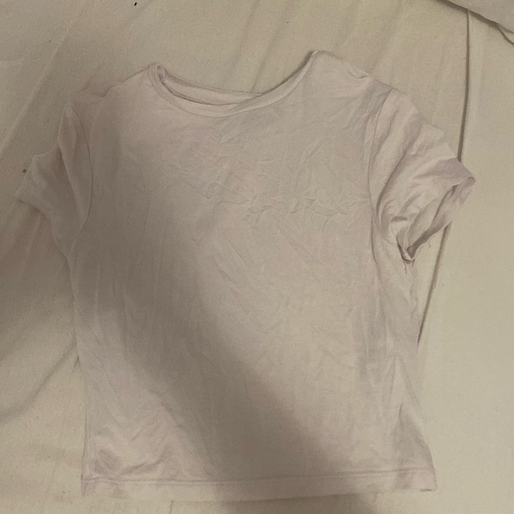 White Baby Tee